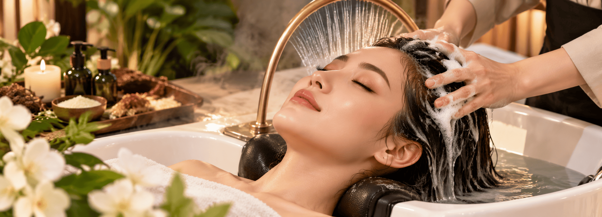 Trải Nghiệm Gội đầu Thư Giãn Giữa Thiên Nhiên (1)